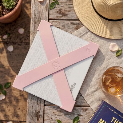 Strapsicle Premium Silicone Straps for Kobo Libra BW/Color 2021-2024, Blush (STRAPS-BLUS-KOBO)