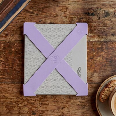 Strapsicle Premium Silicone Straps for Kobo Libra BW/Color 2021-2024, Lilac (STRAPS-LILA-KOBO)