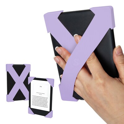 Strapsicle Premium Silicone Straps for Kobo Clara BW/Color 2022-2024, Lilac (STRAPS-LILA-MED)
