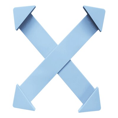 Strapsicle Premium Silicone Straps for Kobo Clara BW/Color 2022-2024, Bondi Blue (STRAPS-BOND-MED)