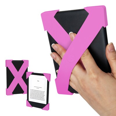 Strapsicle Premium Silicone Straps for Kindle Paperwhite/Colorsoft/Signature 6.8-In. to 7- In., Candy Pink (STRAPS-CAND-LARGE)