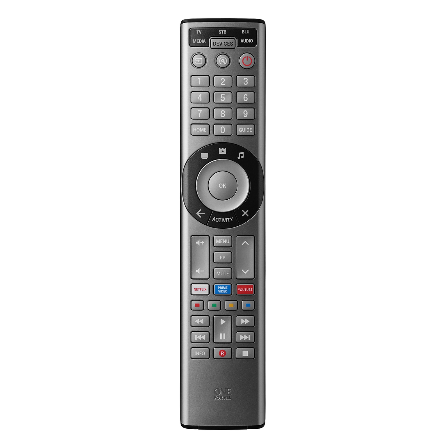 One For All Smart Control Pro 5-Device TV Remote (URC7956)