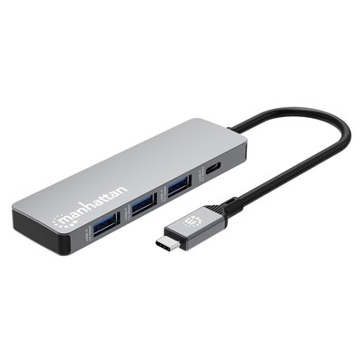 Manhattan 4-Port 10G Universal USB-A/USB-C Combo Hub (181389)
