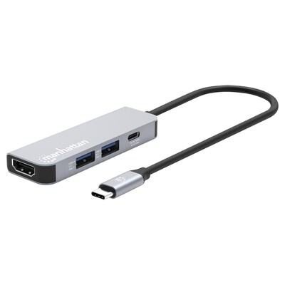 Manhattan 4-in-1 Universal USB-C PD HDMI 4K Docking Station (190428)