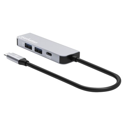 Manhattan 4-in-1 Universal USB-C PD HDMI 4K Docking Station (190428)