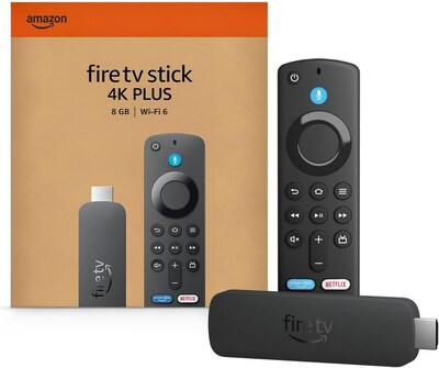 Amazon Fire TV Stick 4K Plus Streaming Media Player, Black (B0F7Z4QZTT)