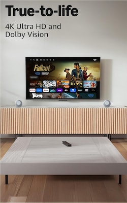 Amazon Fire TV Stick 4K Plus Streaming Media Player, Black (B0F7Z4QZTT)