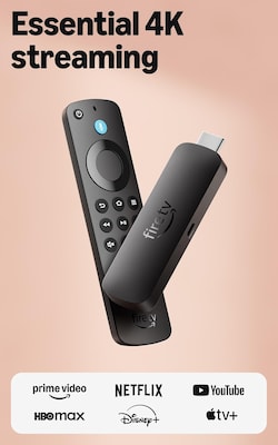 Amazon Fire TV Stick 4K Select HD Streaming Media Player, Black (B0C6W3D4RM)