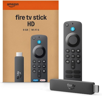 Amazon Fire TV Stick HD Streaming Media Player, Black (B0DJGDC3BD)