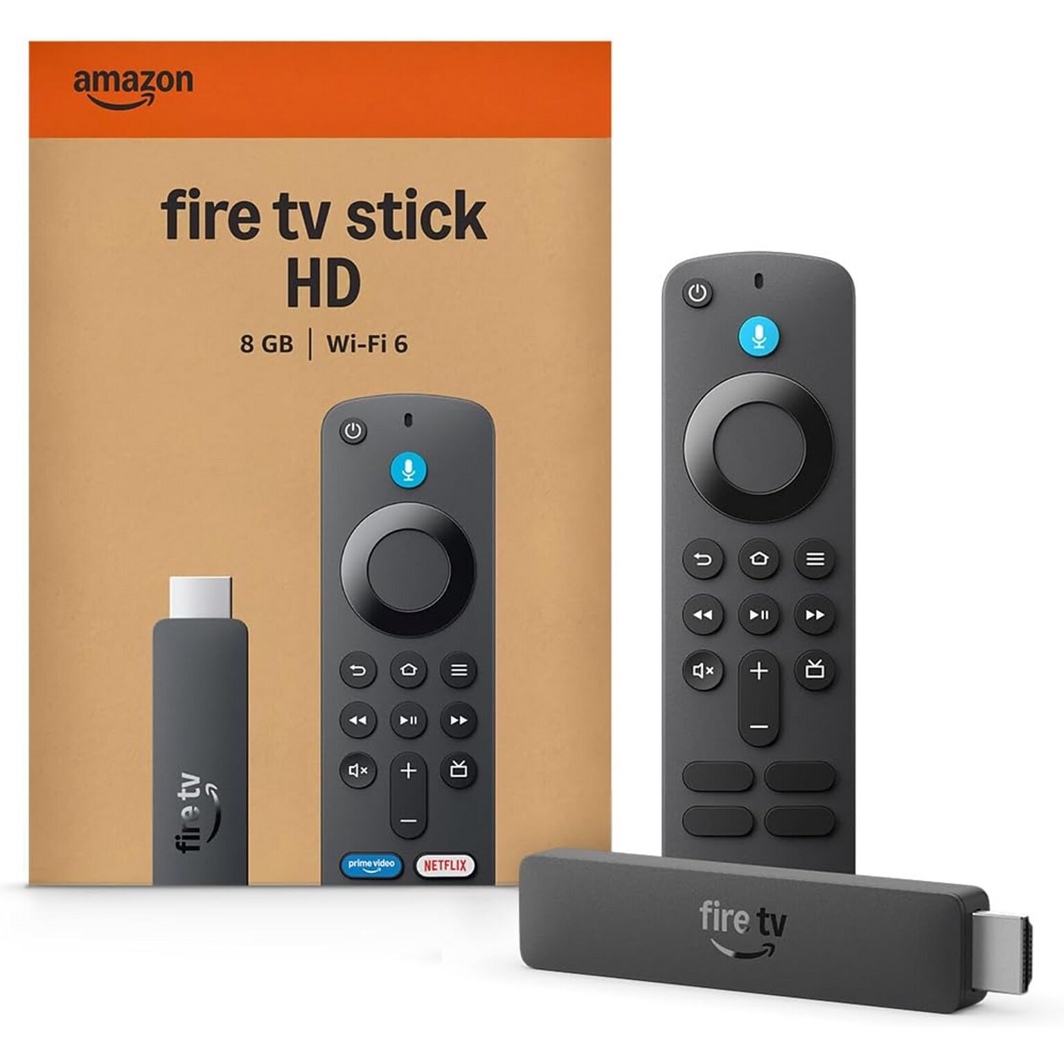 Amazon Fire TV Stick HD Streaming Media Player, Black (B0DJGDC3BD)
