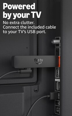 Amazon Fire TV Stick HD Streaming Media Player, Black (B0DJGDC3BD)
