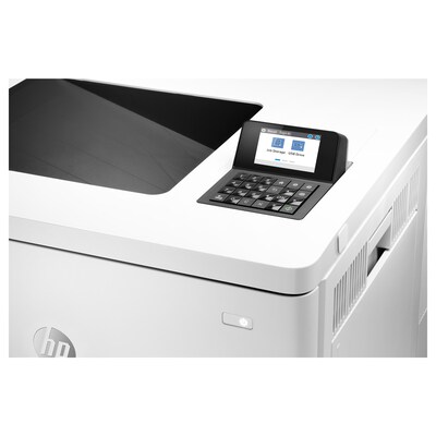 HP Color LaserJet Enterprise M554dn Color Print Only Laser Printer (7ZU81A#BGJ) with 212X High Yield 4-Color Toner Cartridge Set