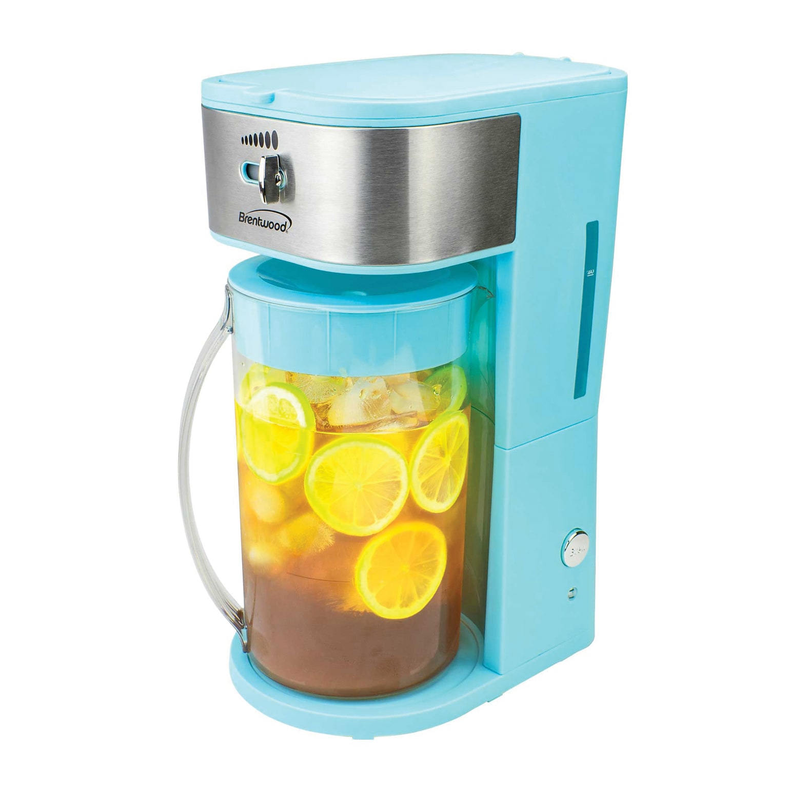Brentwood 8-Cups Automatic Iced Tea & Coffee Maker, Multicolored (KITBTWOTDZ03)
