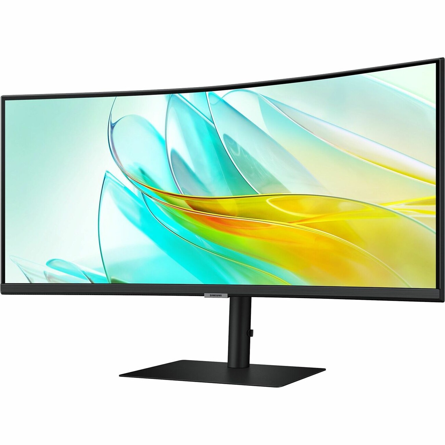 Samsung ViewFinity S6 34 Curved UW-QHD VA 100Hz FreeSync Monitor, HDR10, Built-In Speaker, Height Adjustable (S34C654UAN)