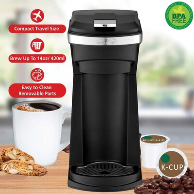 Brentwood Single-Serve Coffee Maker, Black (KITBTWOTDZ02)