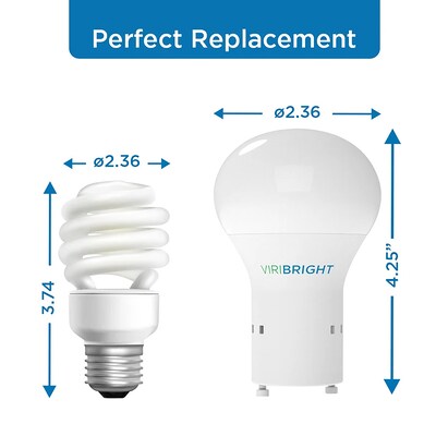 Viribright 9 Watts Daylight LED Household Bulb (640336)