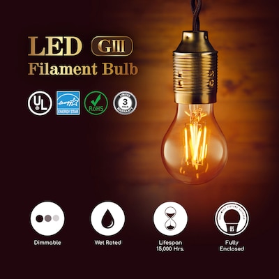 Viribright 5-Watt Soft White LED Decorative Bulb (450131)