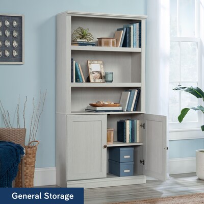 Sauder Select 70H 5-Shelf Bookcase, Glacier Oak (437334)