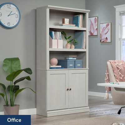 Sauder Select 70"H 5-Shelf Bookcase, Glacier Oak (437334)