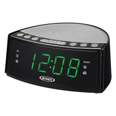 Jensen AM/FM Digital Dual-Alarm Clock Radio (JCR-160)