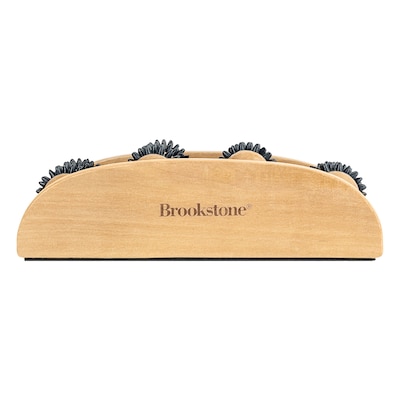 Brookstone Wooden Foot Massager, Wood (WL1169-A-BRA)
