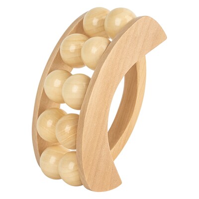 Brookstone Handheld Wooden Body Massager, Wood (WL1163-CMA)