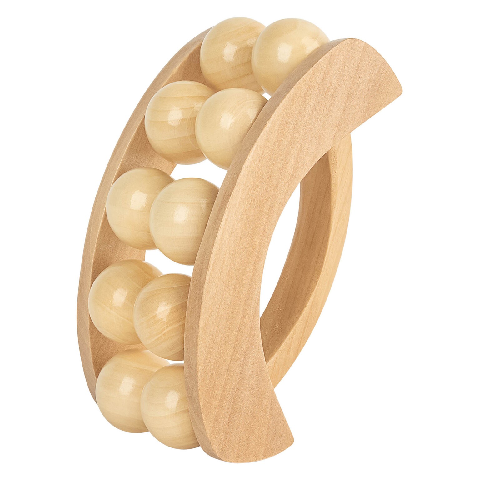 Brookstone Handheld Wooden Body Massager, Wood (WL1163-CMA)