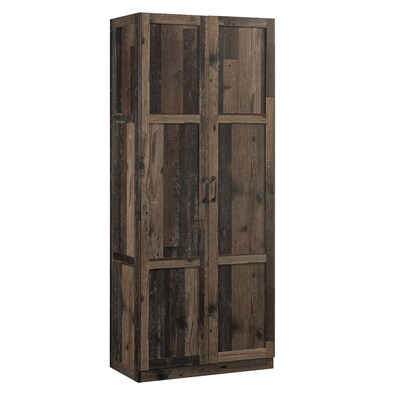 Sauder Select 71H Storage Cabinet, Reclaimed Pine (427069)