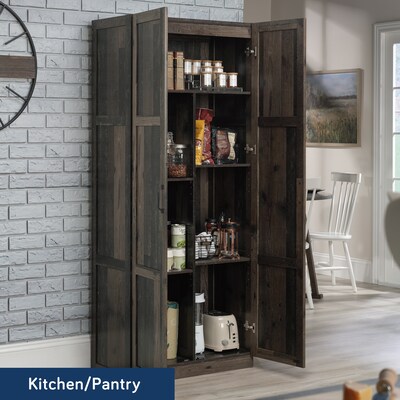 Sauder Select 71H Storage Cabinet, Reclaimed Pine (427069)