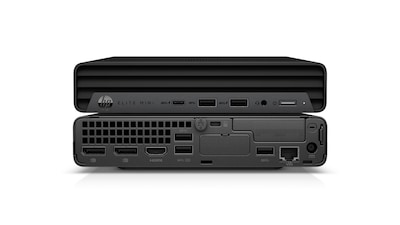 HP Elite 800 G9 Mini Desktop Computer, Intel Core i5-14500T, 8GB RAM, 256GB SSD, Windows 11 Pro (A12GKUT#ABA)