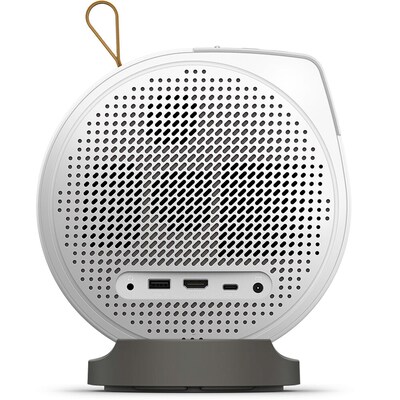 BenQ Wireless Portable DLP Home Theater Projector, White (GV50)