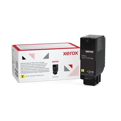 Xerox 6R04619 Yellow Standard Yield Toner Cartridge, 6,000 Yield Per Cartridge Pages (006R04619)