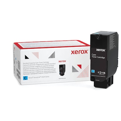 Xerox 6R04617 Cyan Standard Yield Toner Cartridge, 6,000 Yield Per Cartridge Pages (006R04617)