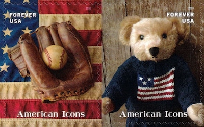 USPS American Icons Forever Stamps, 13 Postage Stamps (FOR-AMERICON-20)