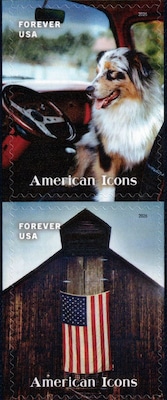 USPS American Icons Forever Stamps, 13 Postage Stamps (FOR-AMERICON-20)