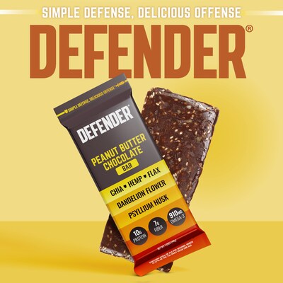 Defender Gluten Free Peanut Butter Chocolate Nutrition Bar, 1.55 oz., 12 Bars/Box (E0044DB01PB)