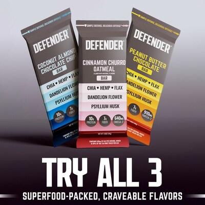 Defender Gluten Free Peanut Butter Chocolate Nutrition Bar, 1.55 oz., 12 Bars/Box (E0044DB01PB)
