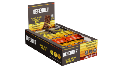 Defender Gluten Free Peanut Butter Chocolate Nutrition Bar, 1.55 oz., 12 Bars/Box (E0044DB01PB)