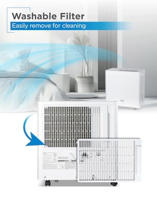 Black & Decker 22-Pint Portable Dehumidifier, 2-Speed, Covers up to 1500 Sq. Ft., White (BDM22WCDA)