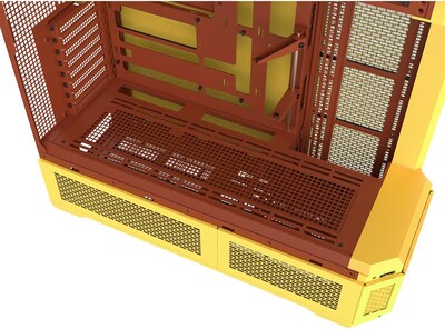 Thermaltake View E-ATX Full Tower Computer Case, Butter Caramel (CA-11H-00FMWN-00)