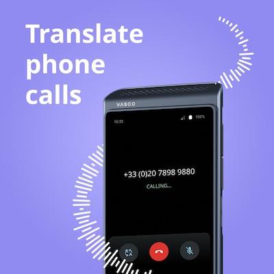 Vasco Electronics Q1 Voice Translator, Black (Q1BK)
