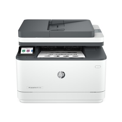 LaserJet Pro MFP 3105sdw Wireless Black & White All-In-One Laser Printer, Best for Home Office (3G646A#BGJ)