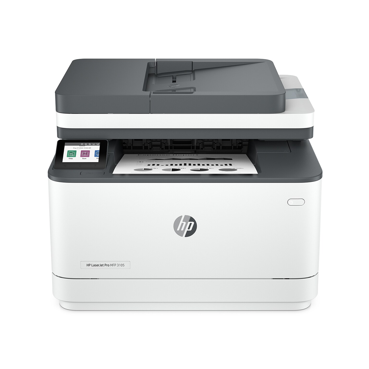LaserJet Pro MFP 3105sdw Wireless Black & White All-In-One Laser Printer, Best for Home Office (3G646A#BGJ)