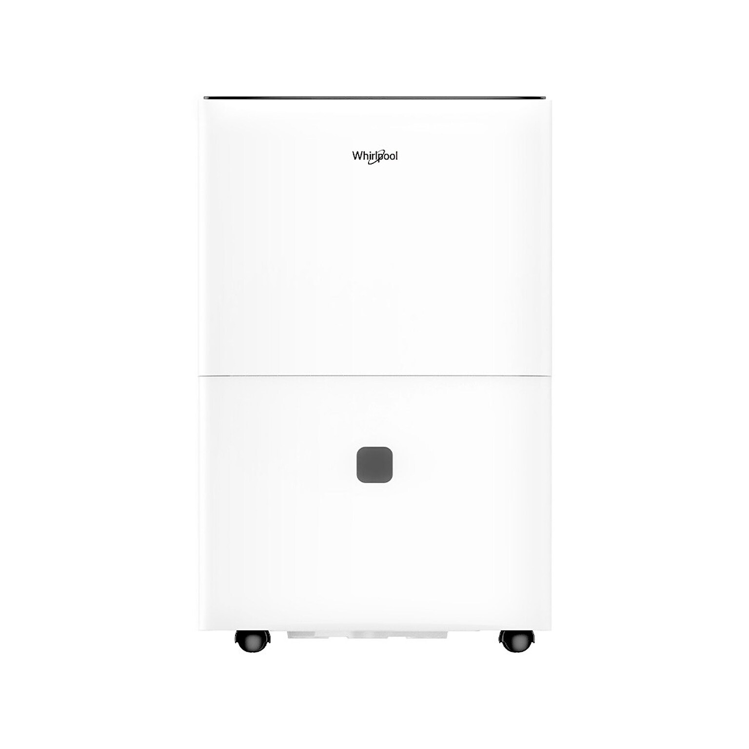 Whirlpool Energy Star 50-Pint Portable Dehumidifier with Built-In Pump, Covers up to 3,000 sq. ft., White (WHHD501PAW)