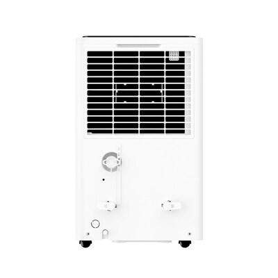 Whirlpool Energy Star 50-Pint Portable Dehumidifier with Built-In Pump, Covers up to 3,000 sq. ft., White (WHHD501PAW)