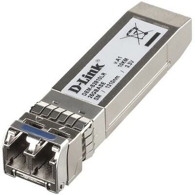 D-Link Gigabit Ethernet Single-Mode SFP28 Transceiver Module, 25000 Mbps (DEM-S2810LR)
