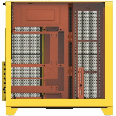 Thermaltake View 390 Air ATX Mid Tower Computer Case, Butter Caramel (CA-11F-00MMWN-00)