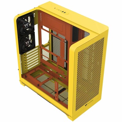 Thermaltake View 390 Air ATX Mid Tower Computer Case, Butter Caramel (CA-11F-00MMWN-00)