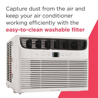 Frigidaire 115-Volt 12000 BTU Window Air Conditioner with Remote, White (FHWC123TC1)