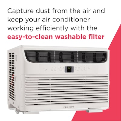 Frigidaire 115-Volt 8000 BTU Window Air Conditioner with Remote, White (FHWC083TC1)